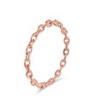 Chain Design Silver Ring NSR-4186